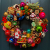'Festive Throwback' Wreath